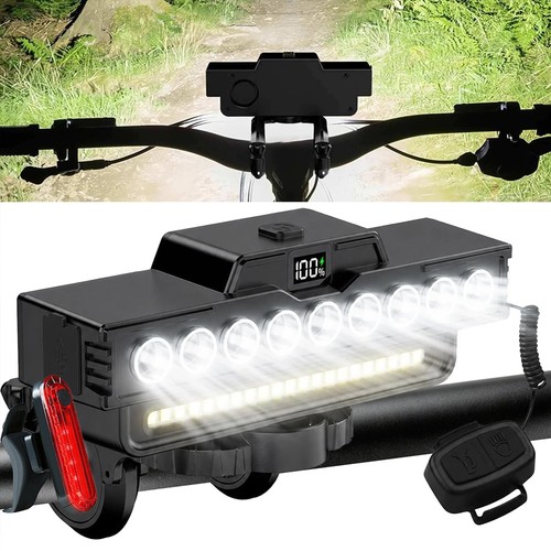 3000mah led bicycle bike light - 3000mah,