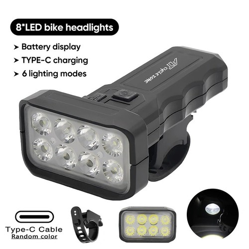 40000lm rechargeable led mtb - 40000lm,